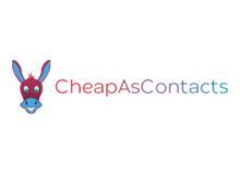 Cheap As Contacts Logo