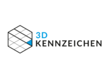 3D Kennzeichen Logo