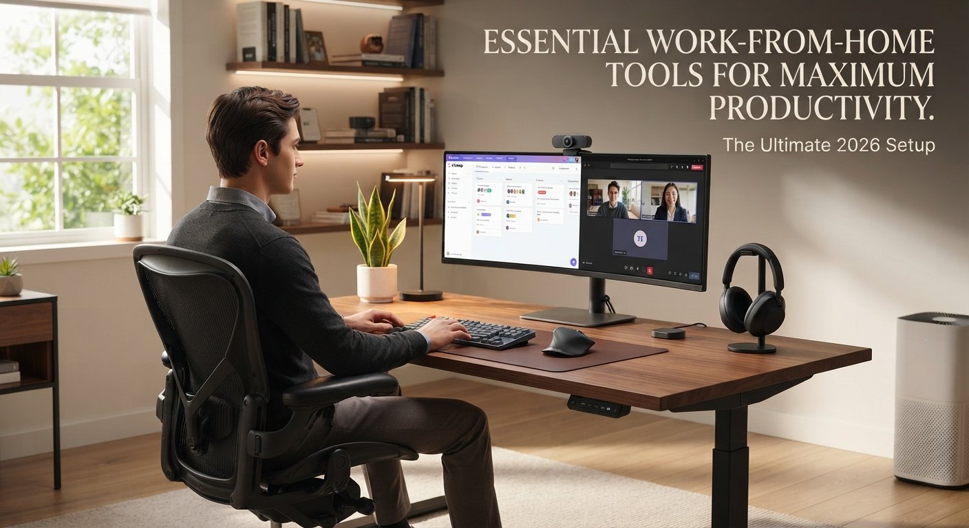 Essential Work-from-Home Tools for Maximum Productivity in 2026