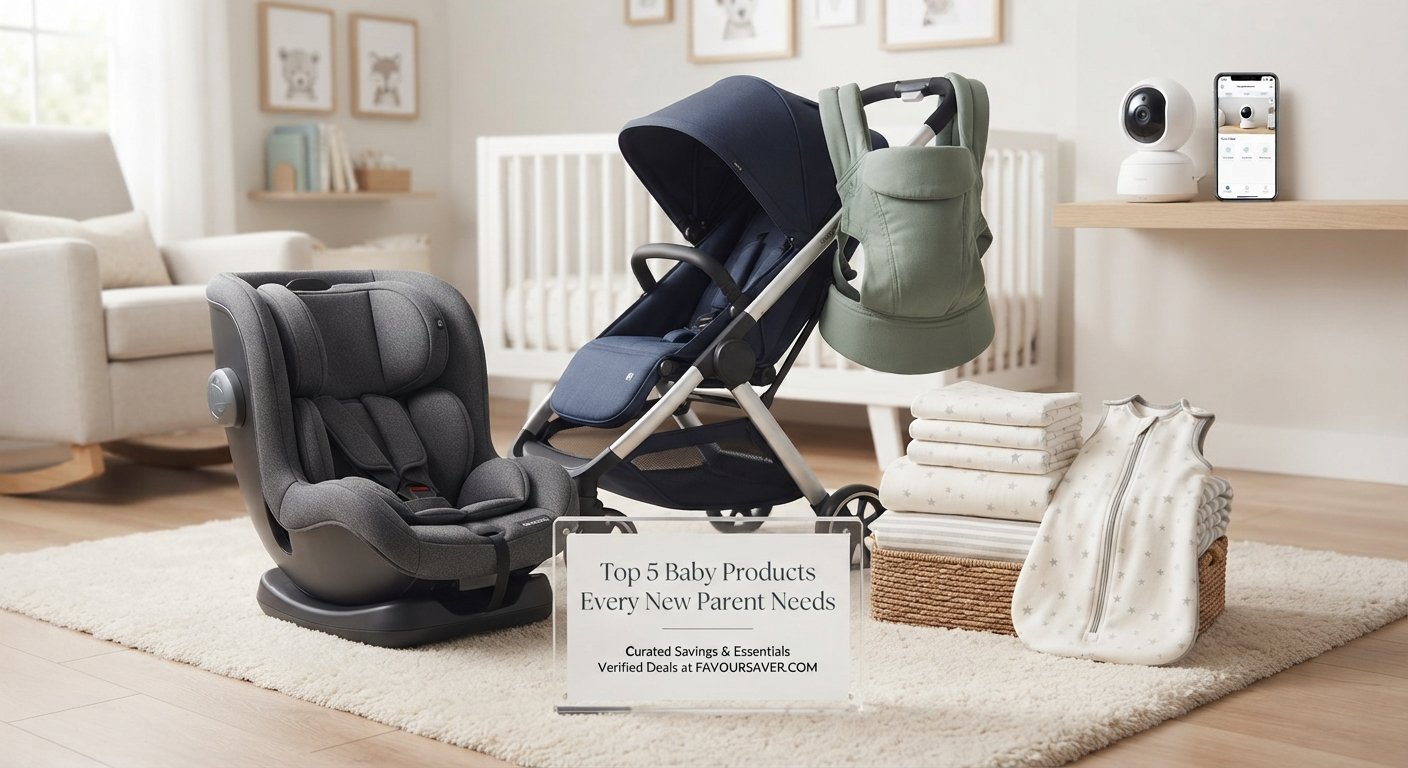 Top 5 Baby Products every New Parent Needs.