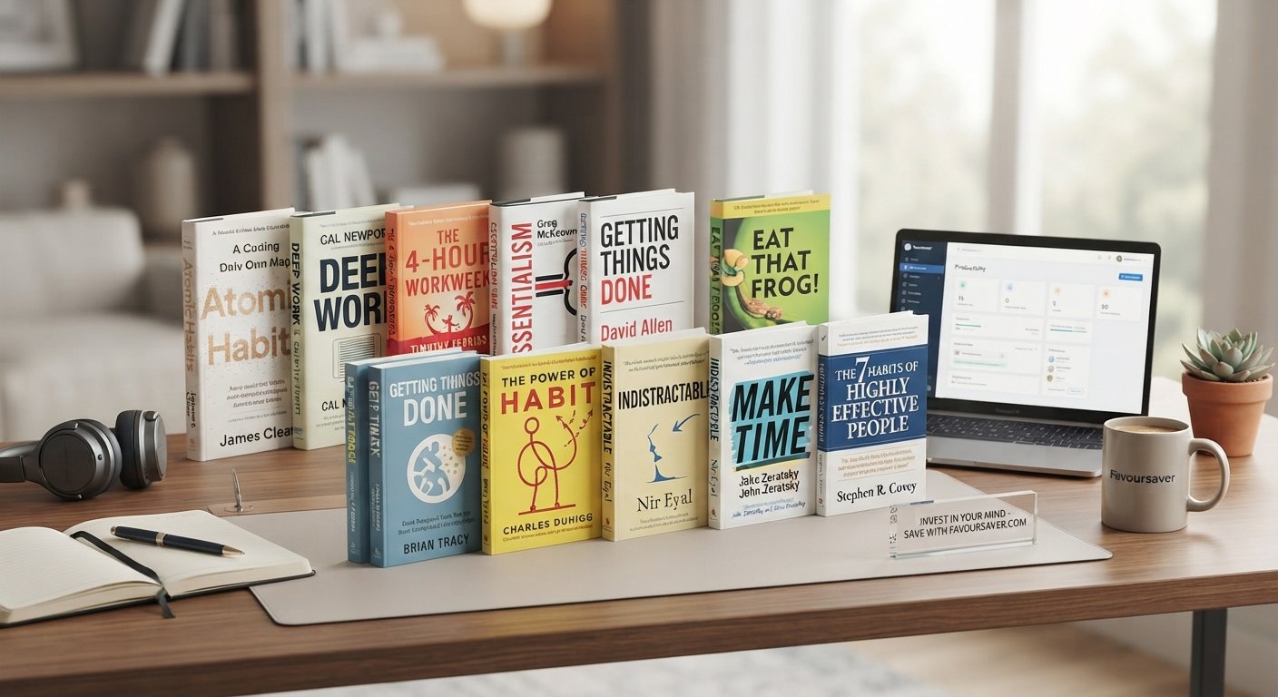 Unlock Your Potential (and Your Savings): Top 10 Books That Will Change Your Perspective on Productivity