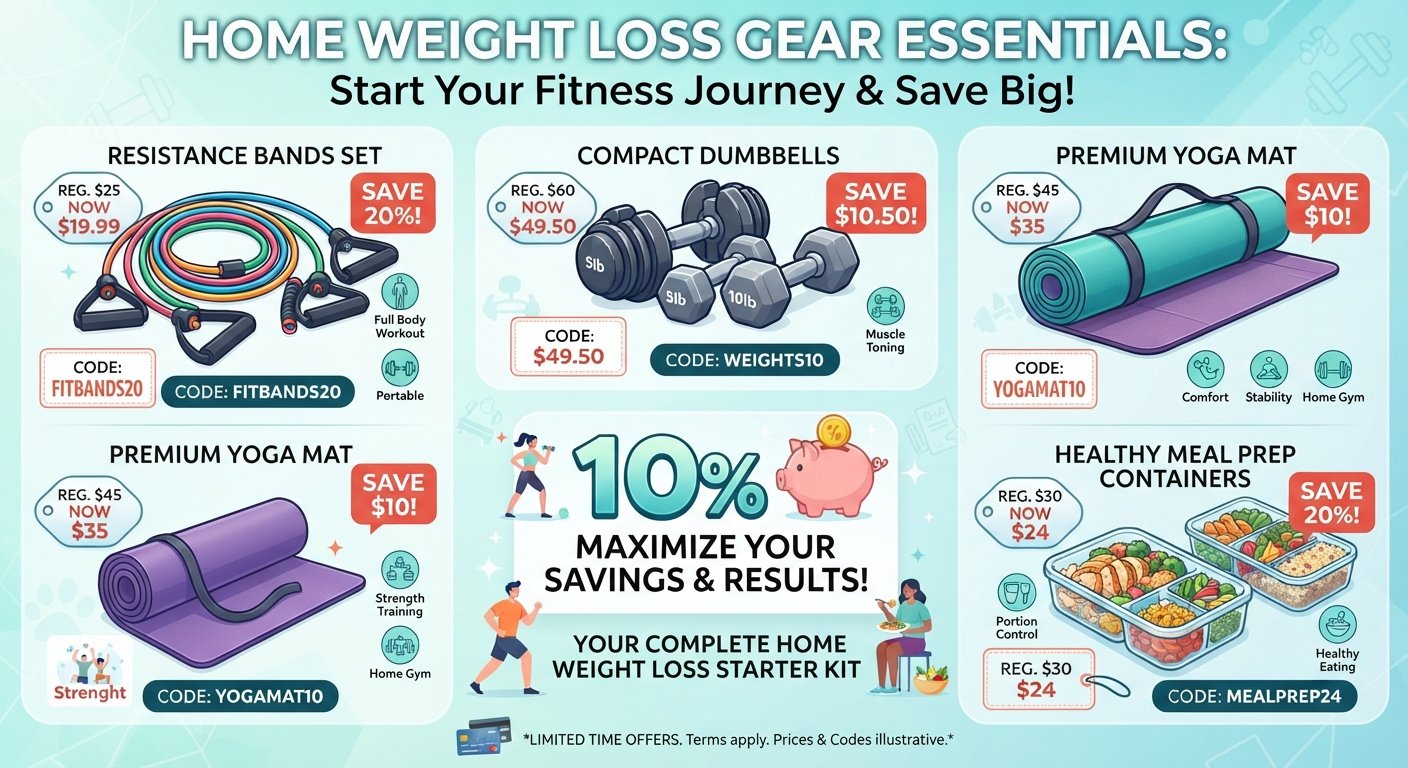 How to Lose Weight at Home: The Complete Beginner's Plan (And How to Save Big)