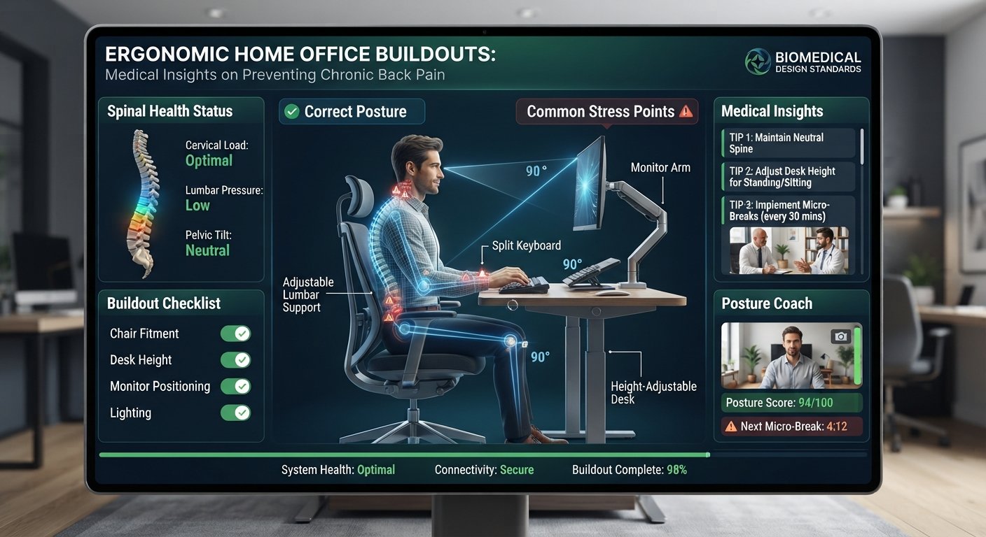Engineering Your Workspace: Medical Insights on Preventing Chronic Back Pain