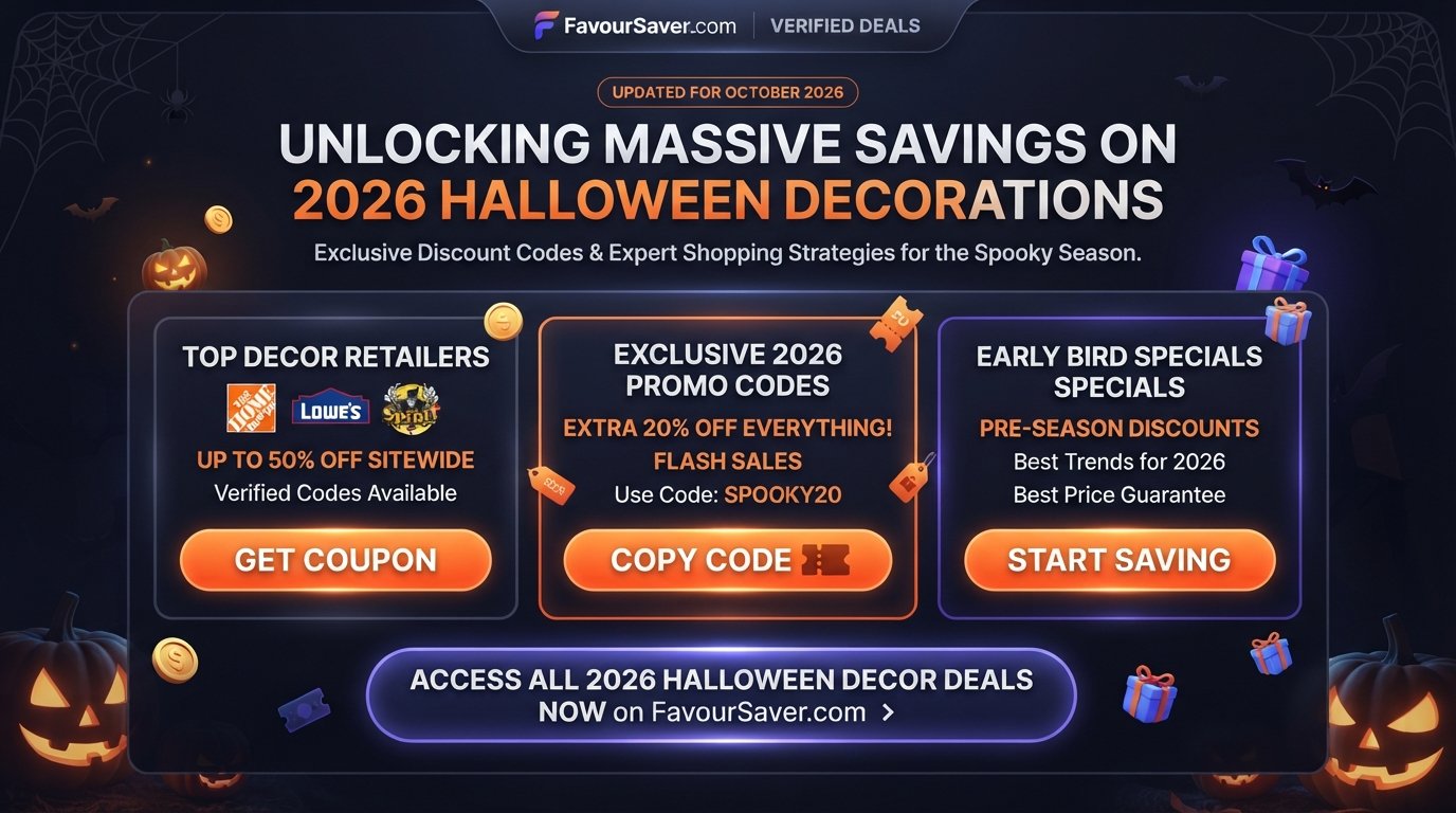 Unlocking Massive Savings on 2026 Halloween Decorations