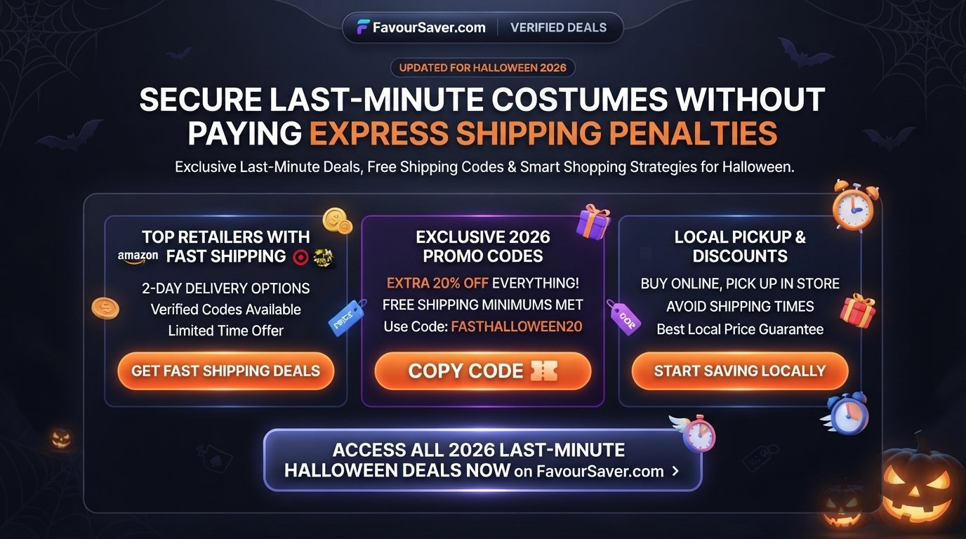 Secure Last-Minute Costumes Without Paying Express Shipping Penalties