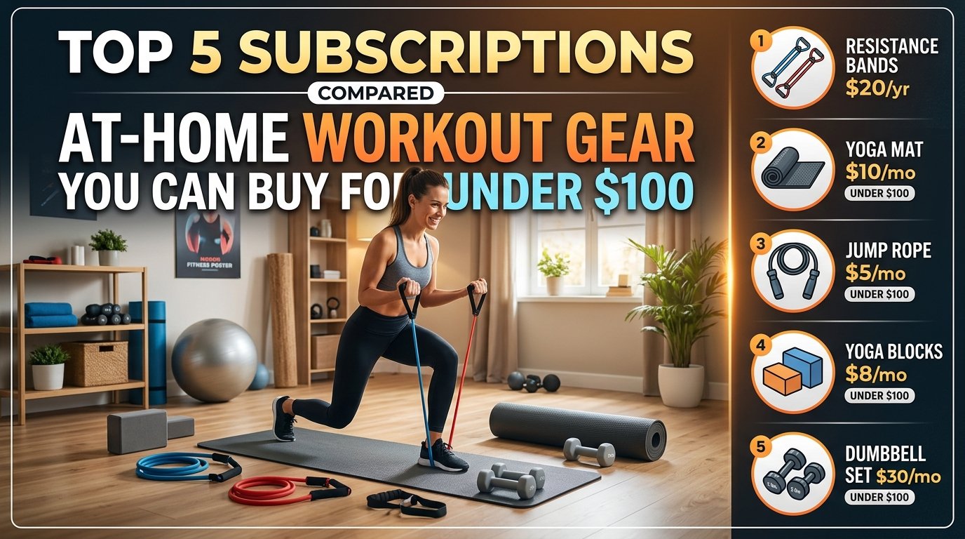 The $100 Home Gym Blueprint: High-Yield Fitness Meets Smart Couponing
