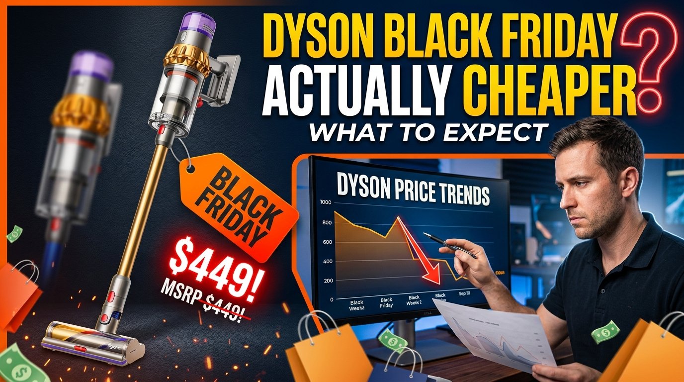 Are Dyson Vacuums Actually Cheaper on Black Friday?
